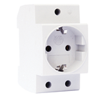 Din rail stopcontact