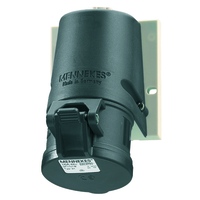 Miniatuur van Mennekes CEE wandcontactdoos 4-polig 500V 7H 16A IP44 TwinCONTACT (1344)