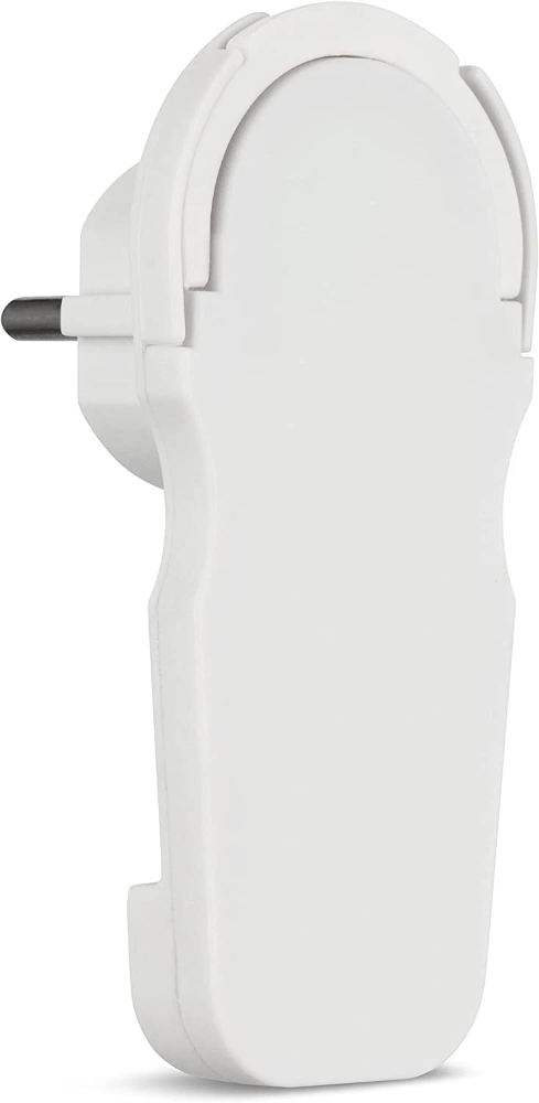 Miniatuur van REV Ritter stekker extra plat haaks - wit (0018260100)