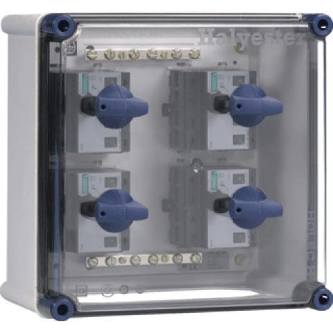 Miniatuur van Eaton Halyester schakelkast SKH363/4 M/DUCO 3x63A