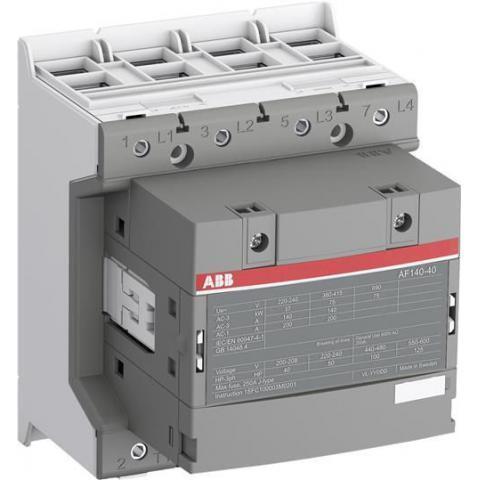 ABB AF 140-40-11-12 48-130VAC/DC ABB MAGN-SCH.75KW 400V 4P C.12 (AF 140-40-11-12 48-130VAC/DC)