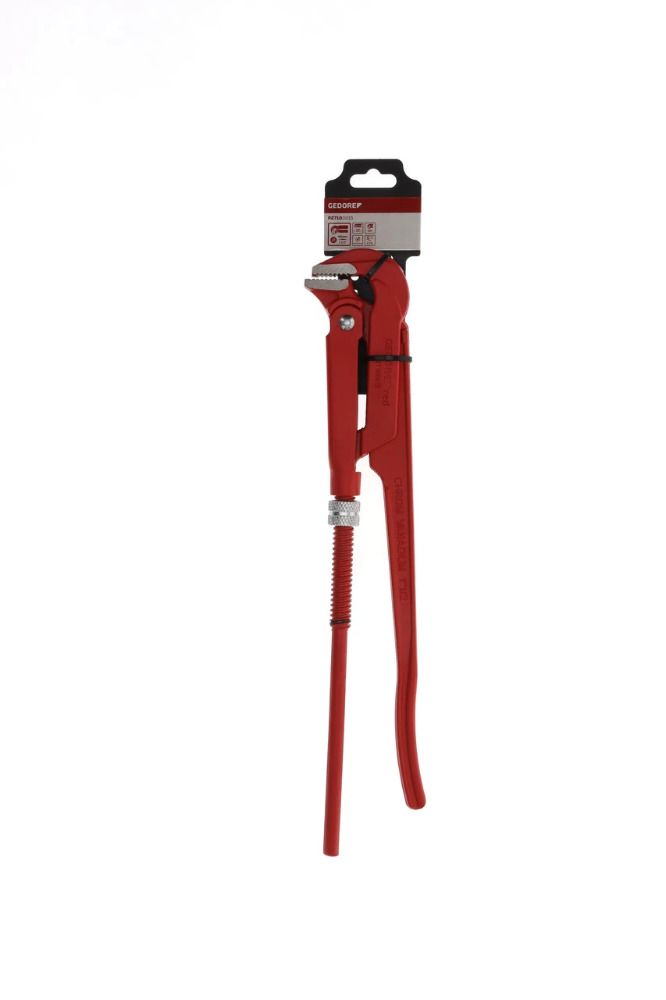 Miniatuur van GEDORE RED pijptang zweeds model 90 graden 425mm bereik 55mm (R27100015)