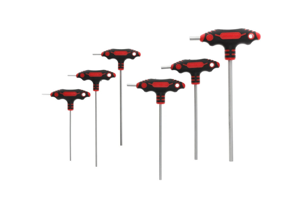 Miniatuur van GEDORE 2-comp inbussleutelset T-greep 2.5-8mm 6-delig (R38672006)