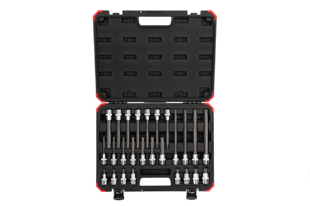 Miniatuur van GEDORE RED bitsleutelset XZN 1/2" binnenvierkant 26-delig (R68003026)
