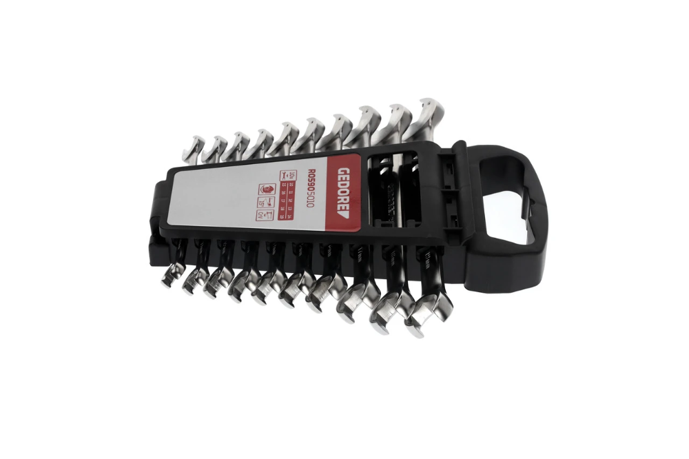 Miniatuur van GEDORE RED ringratel steeksleutel set 10-19mm 10-delig (R05905010)