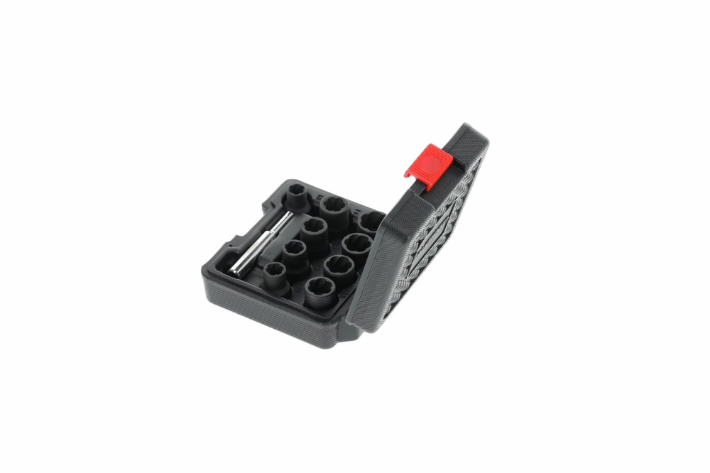 GEDORE RED doppenset voor beschadigde schroeven en bouten 1/2" 10-19mm 10-delig (R68003010)