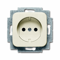 Miniatuur van ABB Busch-Jaeger 2300-01 UC-212-500 BJ INB.WCDS KINDV CPL SI CREME (2300-01 UC-212-500)