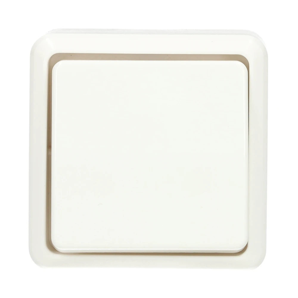 Miniatuur van JUNG AP600 opbouw wisselschakelaar 10A 250V - alpin wit (606 A WW)