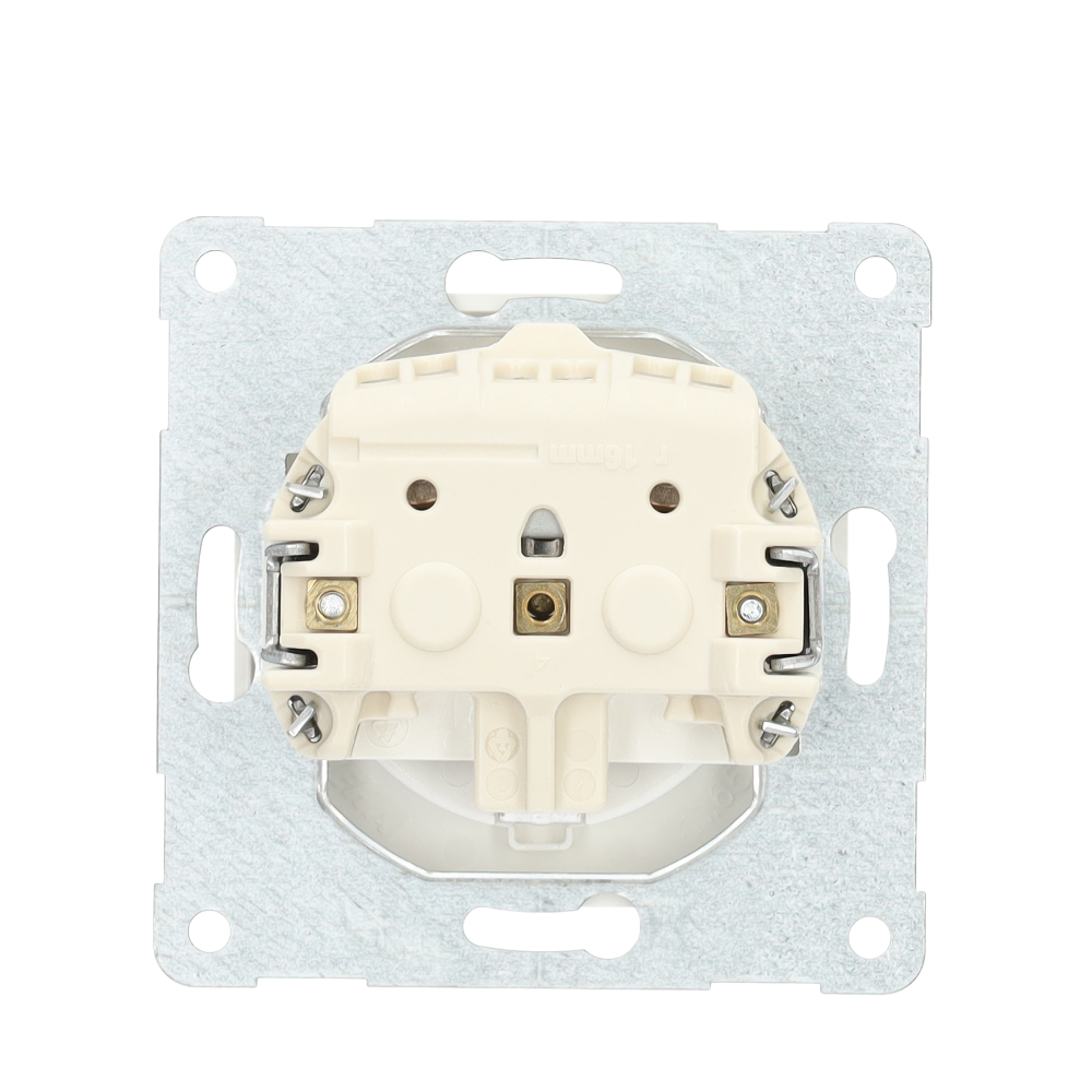 Miniatuur van PEHA stopcontact met randaarde - Badora levend wit (D 11.6511.02)