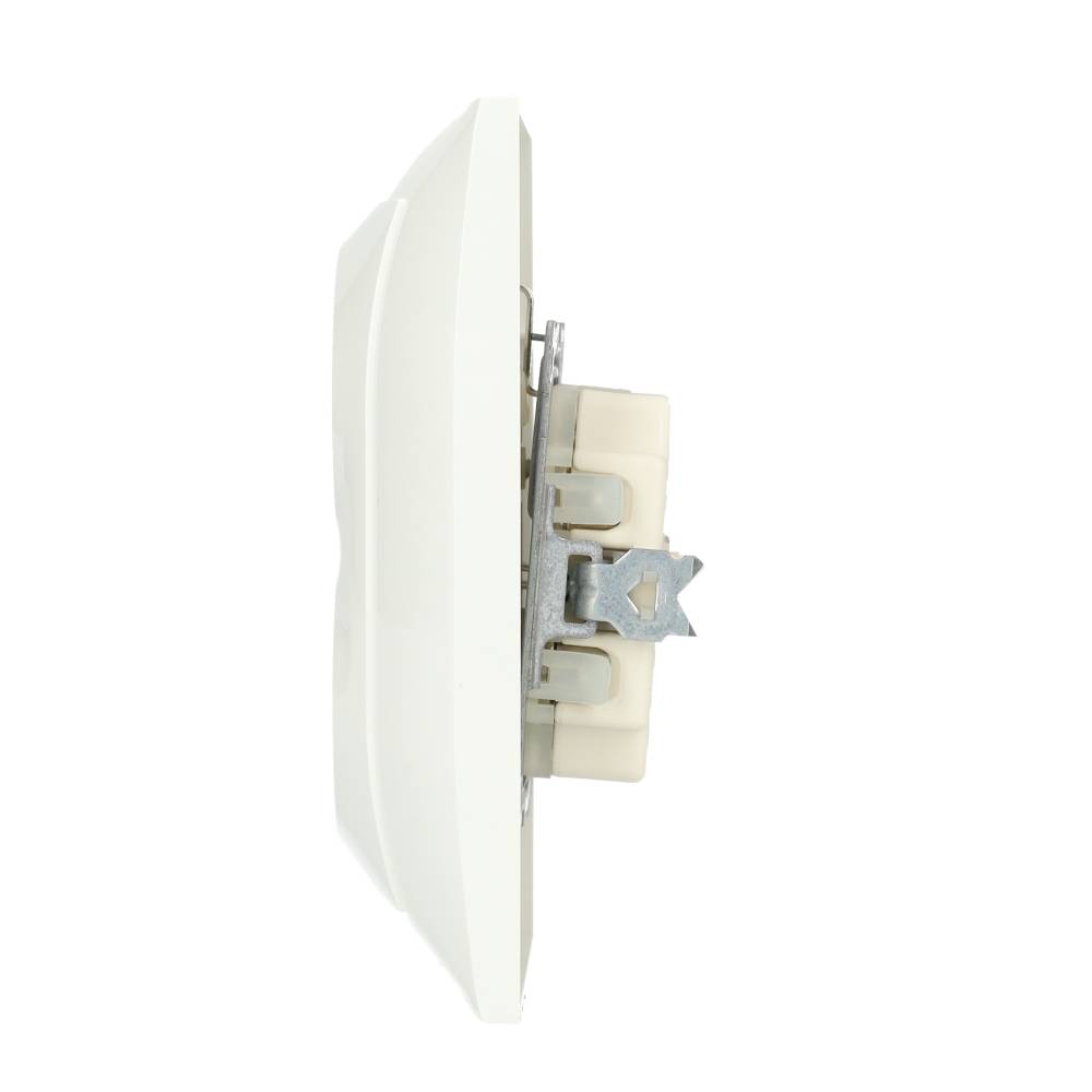 Miniatuur van PEHA stopcontact 2-voudig met randaarde en kinderbeveiliging - Badora levend wit (00318481)