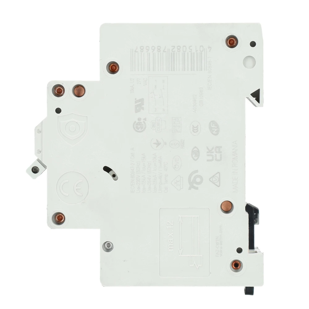 Miniatuur van Eaton installatieautomaat 2-polig+0 6A C-kar (278668)