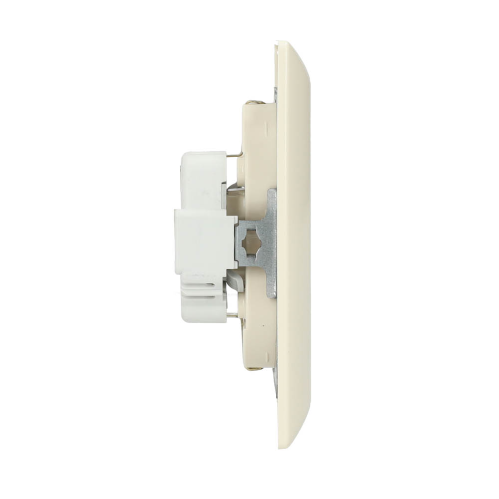 Miniatuur van JUNG stopcontact 2-voudig met randaarde 16A 250V - AS5015 crème wit (AS5015)
