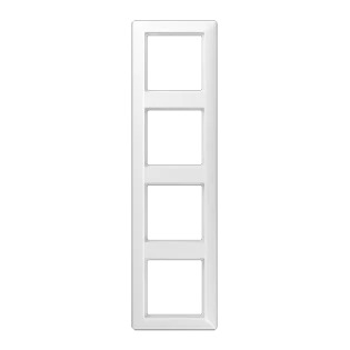 Miniatuur van JUNG afdekraam 4 voudig - as500 alpin wit (AS584WW)