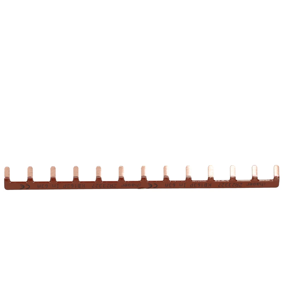 Miniatuur van Hager KB163P HAG DOORVERB.RAIL BR 13X1P 63A
