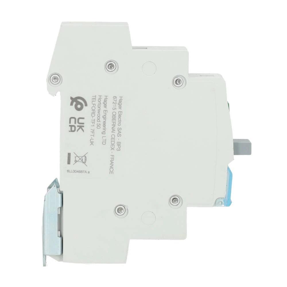 Miniatuur van Hager drukknopschakelaar 1 maakcontact 16A 230V (SVN413)