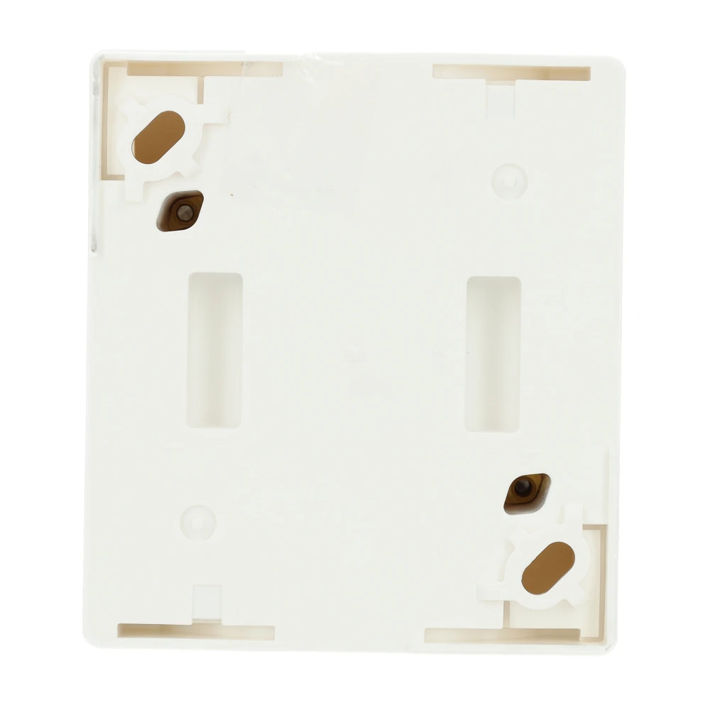 ABB Busch-Jaeger wandcontactdoos met randaarde - Ocean alpin wit (20 EBW-54)