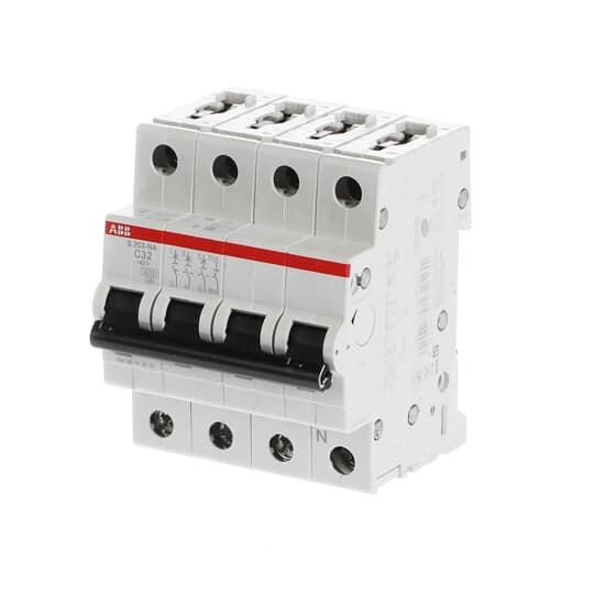 ABB automaat 3-polig+nul 32A C-curve (S203-C32NA)