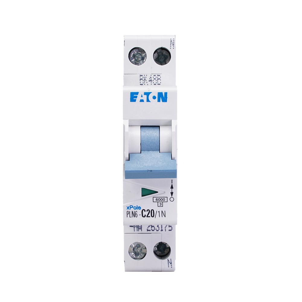 Eaton installatieautomaat 1-polig+nul 20A C-kar (263175)
