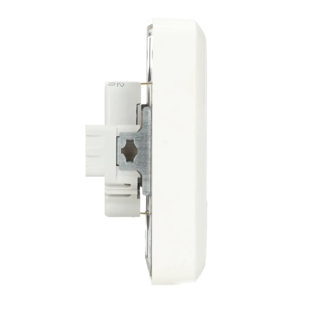 Miniatuur van JUNG stopcontact 2-voudig met randaarde 16A 250V - CD500 alpin wit (CD5020NWW)