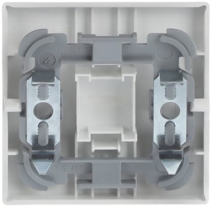 Miniatuur van ABB Busch-Jaeger enkele wip voor wis/kruis/puls - Carat/Future linear studiowit (1786-84)