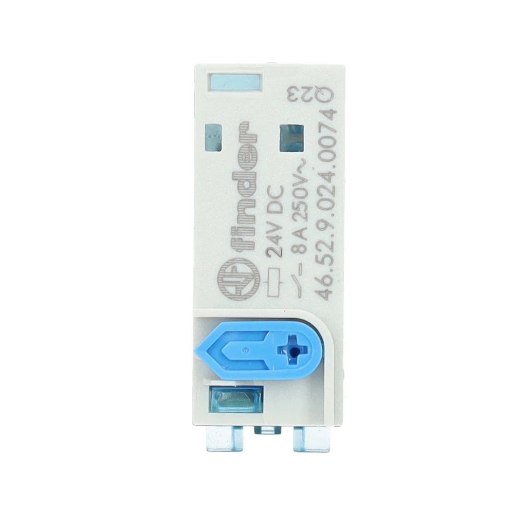 Miniatuur van Finder relais 2 wisselcontacten 8A 24V DC (46.52.9.024.0074)