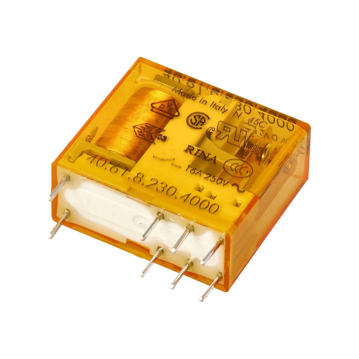 Miniatuur van Finder printrelais 16 A /250VAC1 1 wisselcontact (40.61.8.230.4000)