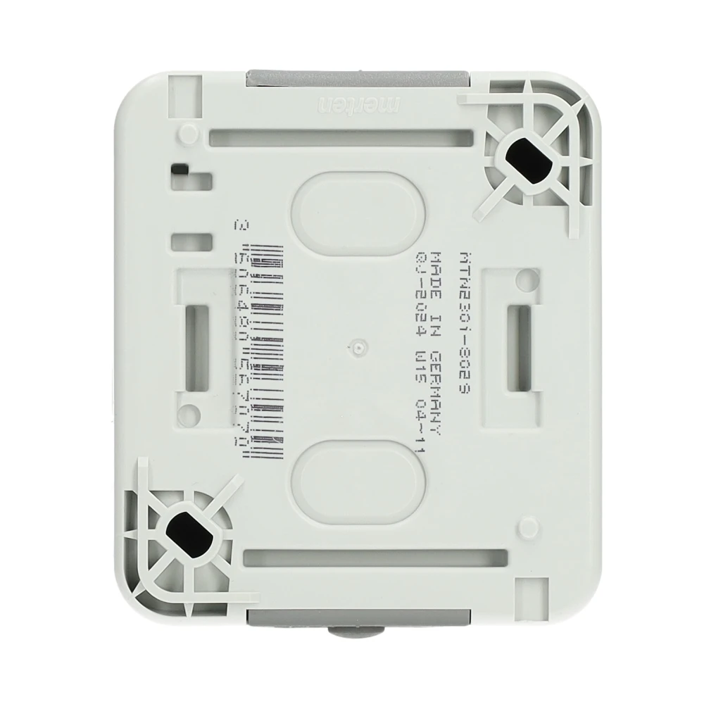 Miniatuur van Merten by Schneider Electric Aquastar SCHUKO 1-voudig wandcontactdoos IP44 - lichtgrijs (MTN2301-8029)