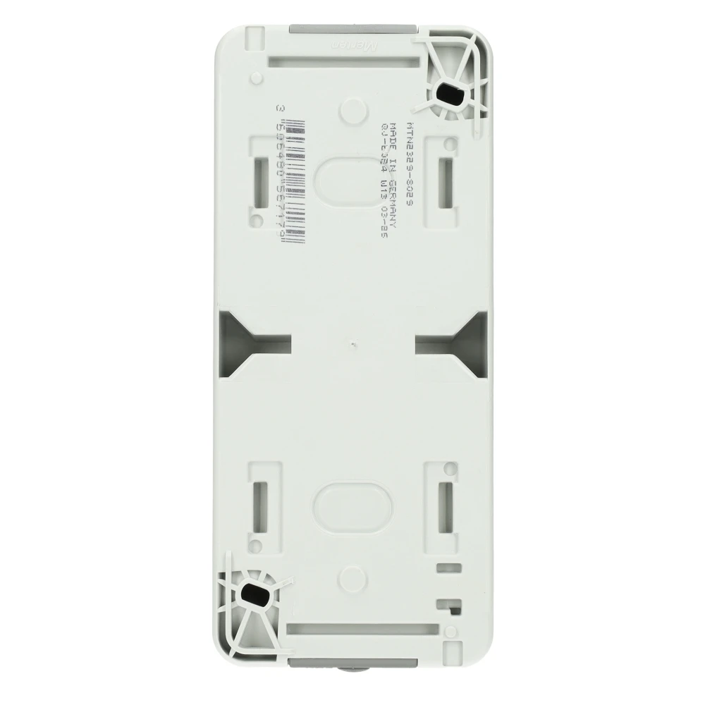 Miniatuur van Merten by Schneider Electric Aquastar SCHUKO 2-voudig wandcontactdoos verticaal IP44 - lichtgrijs (MTN2329-8029)