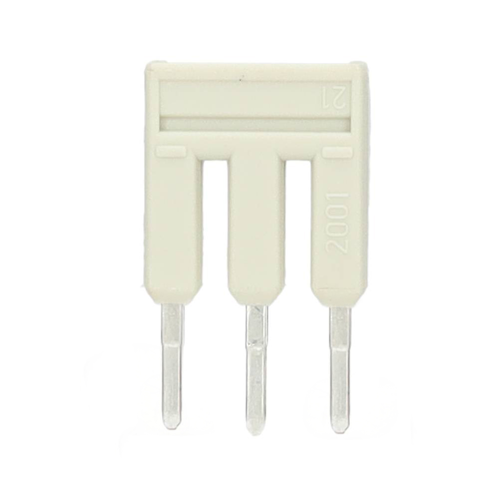 Miniatuur van Wago kambrug 3-voudig 25A rastermaat 5,2 mm grijs (2002-403)
