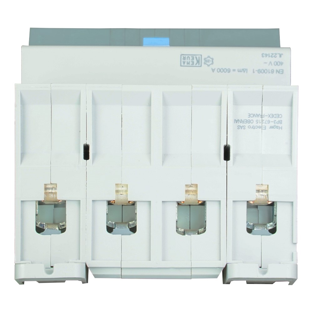 Hager aardlekautomaat 4-polig 16A B-kar 30mA (ADM416G)