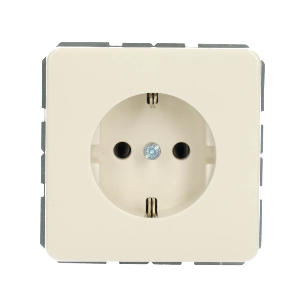 Miniatuur van JUNG CD500 wandcontactdoos 1-voudig wit