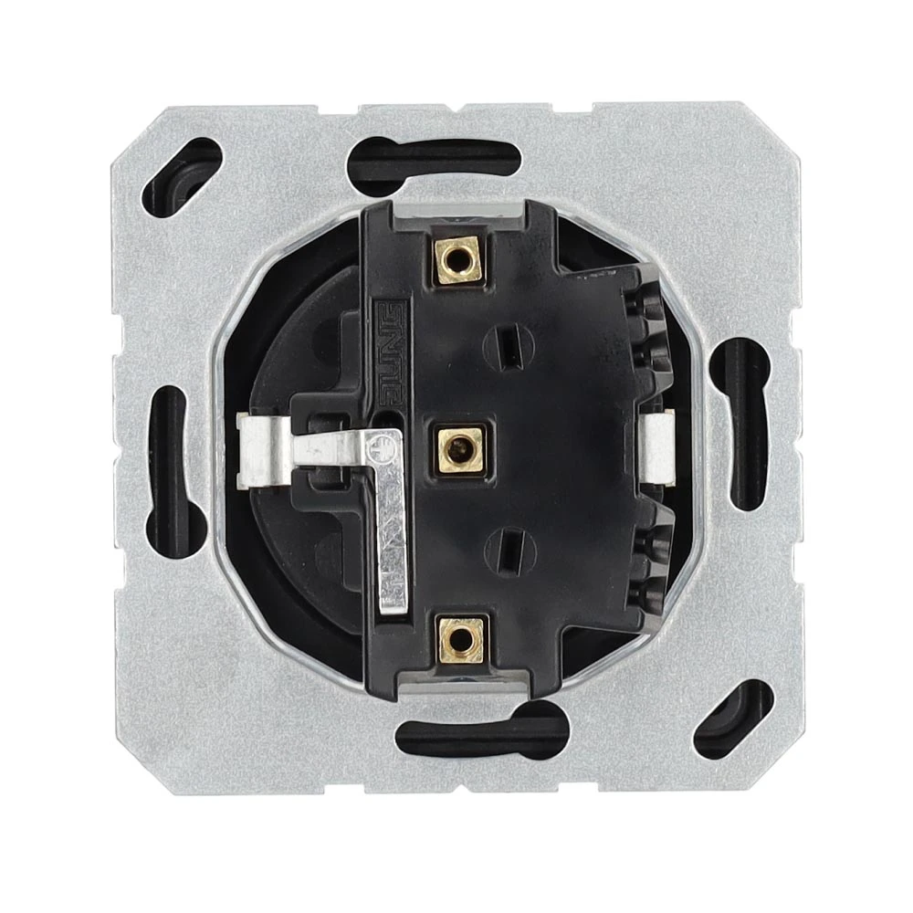 Miniatuur van JUNG CD500 wandcontactdoos 1-voudig zwart (CD1520NSW)