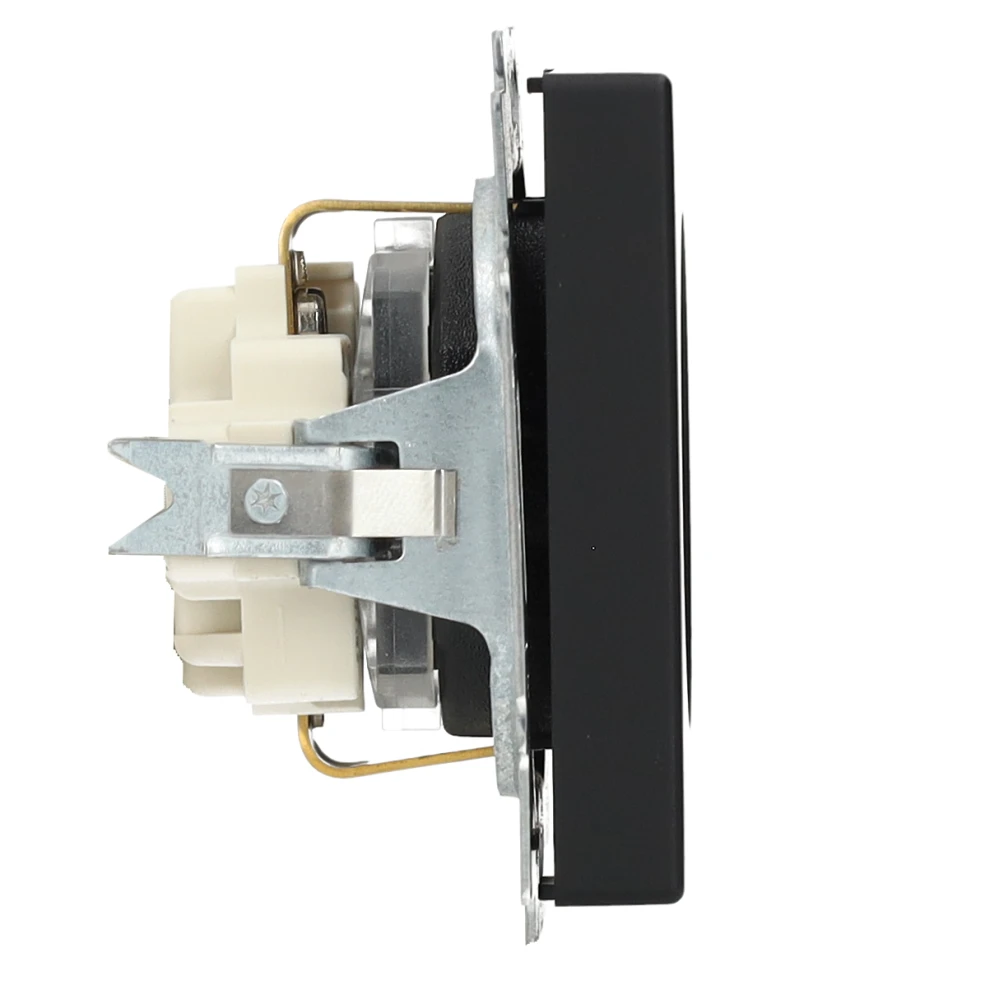 ABB Busch-Jaeger wandcontactdoos future linear 2300 EUCB-885 matzwart (2300 EUCB-885)