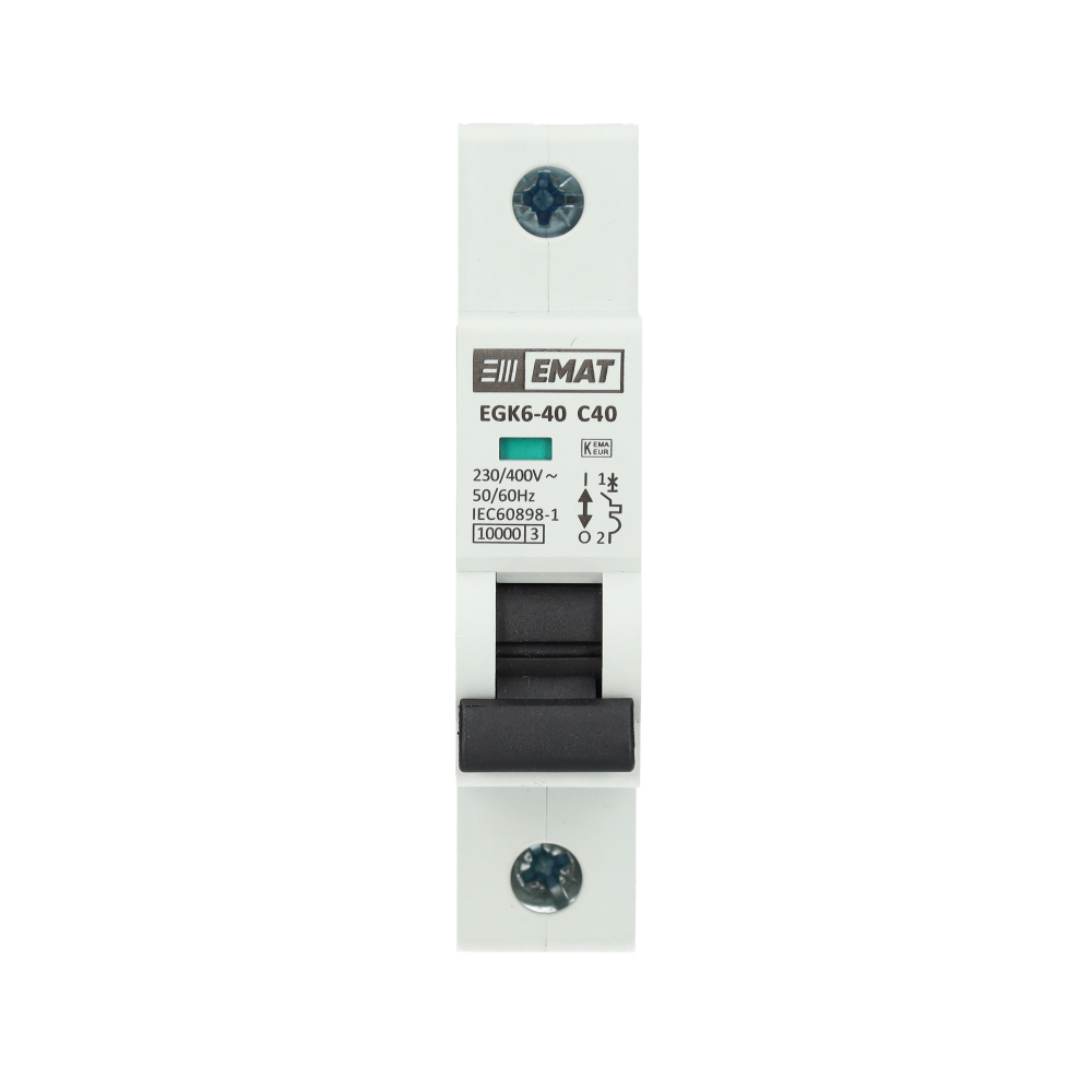 EMAT installatieautomaat 1-polig 40A C-kar (85001037)