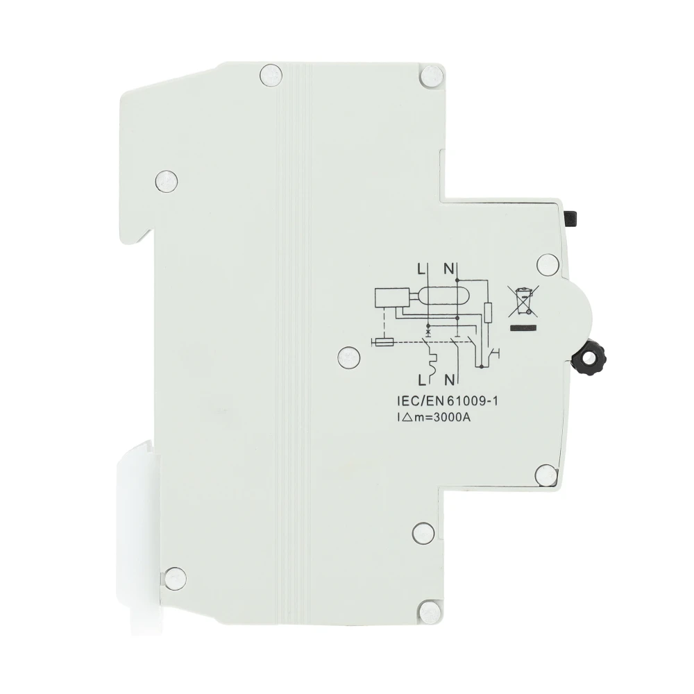 EMAT aardlekautomaat 1-polig+nul 25A B-kar 30mA (85006008)