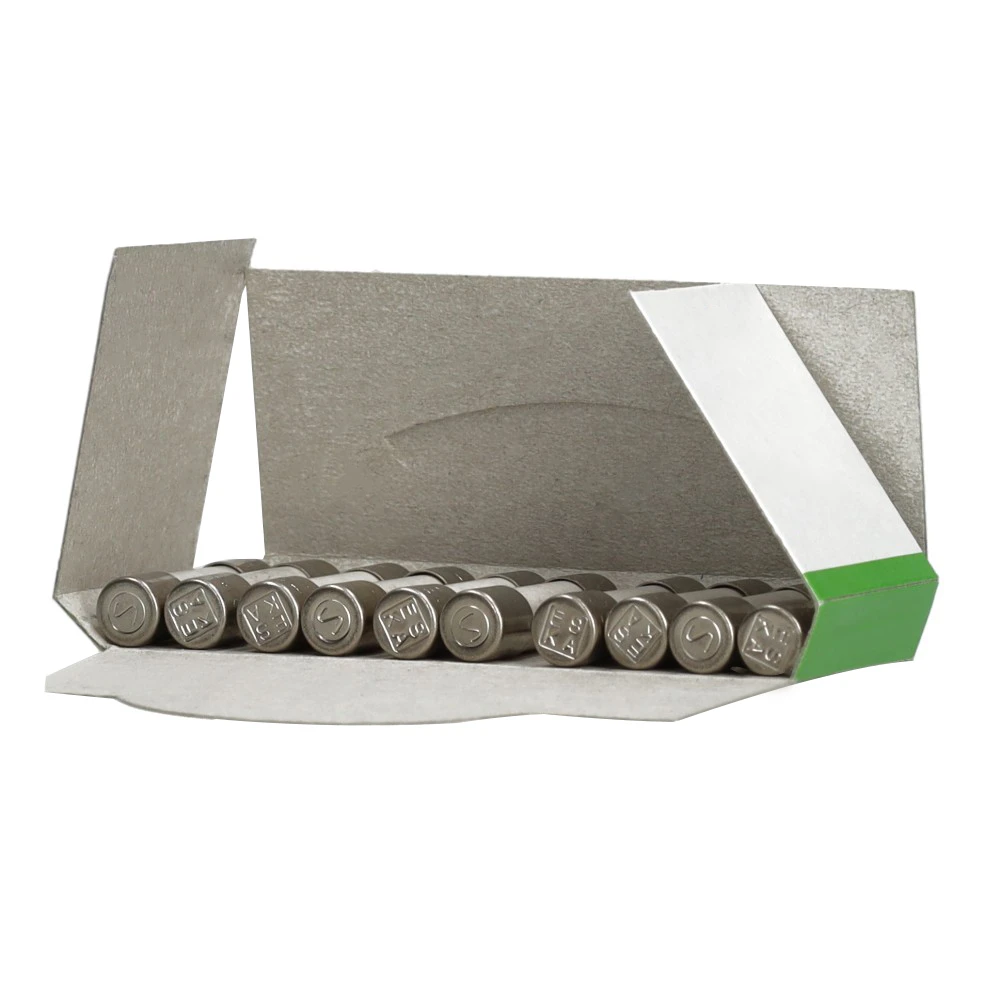 Miniatuur van glaszekering traag 20x5 2A - 10 stuks