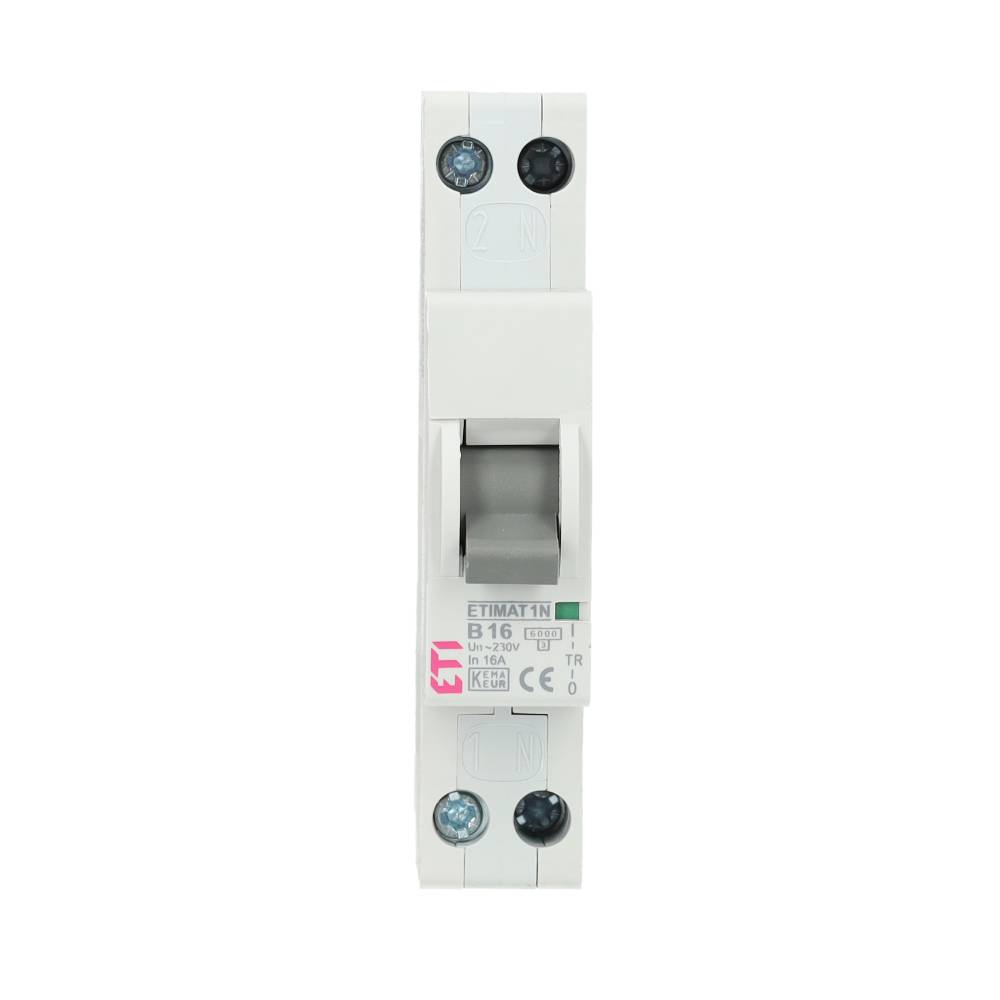 ETI SI installatieautomaat 1-polig+nul 16A B-kar (433000204)