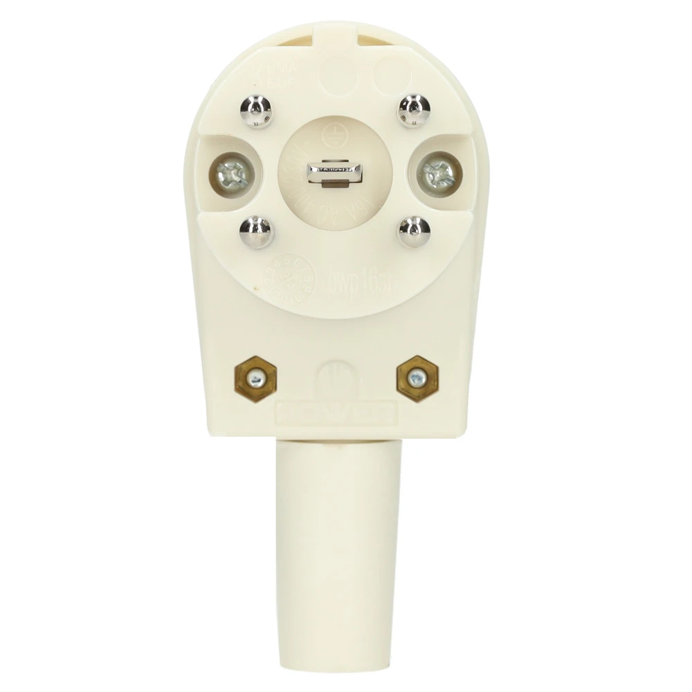 Power Perilex stekker 16A crème haaks