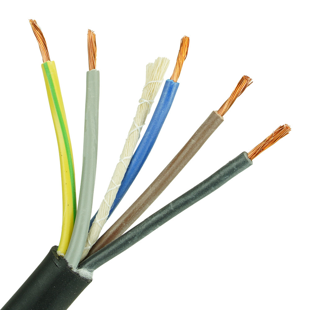 Miniatuur van Neopreen kabel H07RNF 5x2.5 per meter
