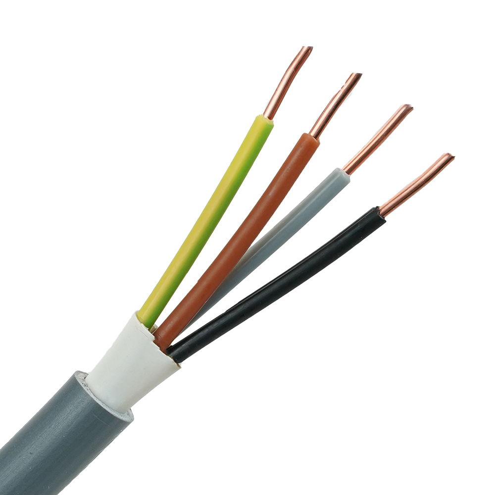 YMvK kabel 4x2.5 per meter
