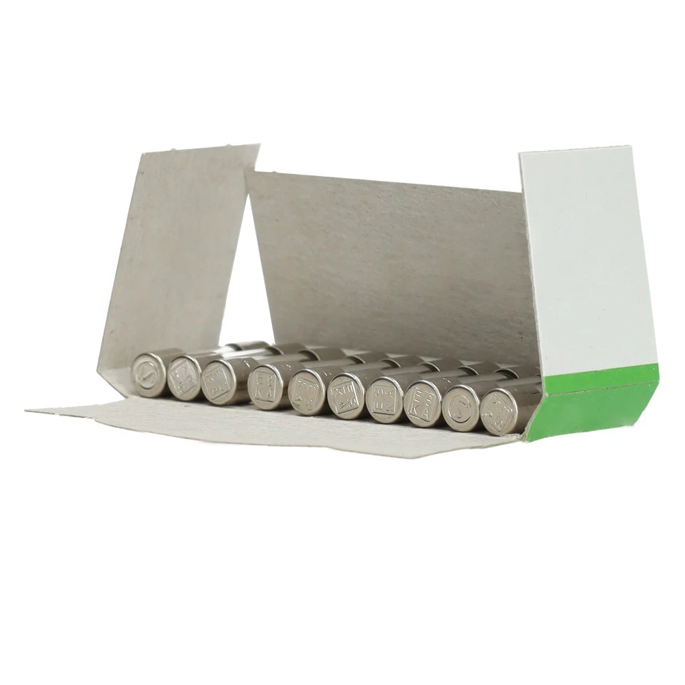 Miniatuur van glaszekering 0,50A snel Ø5x20mm per 10 stuks