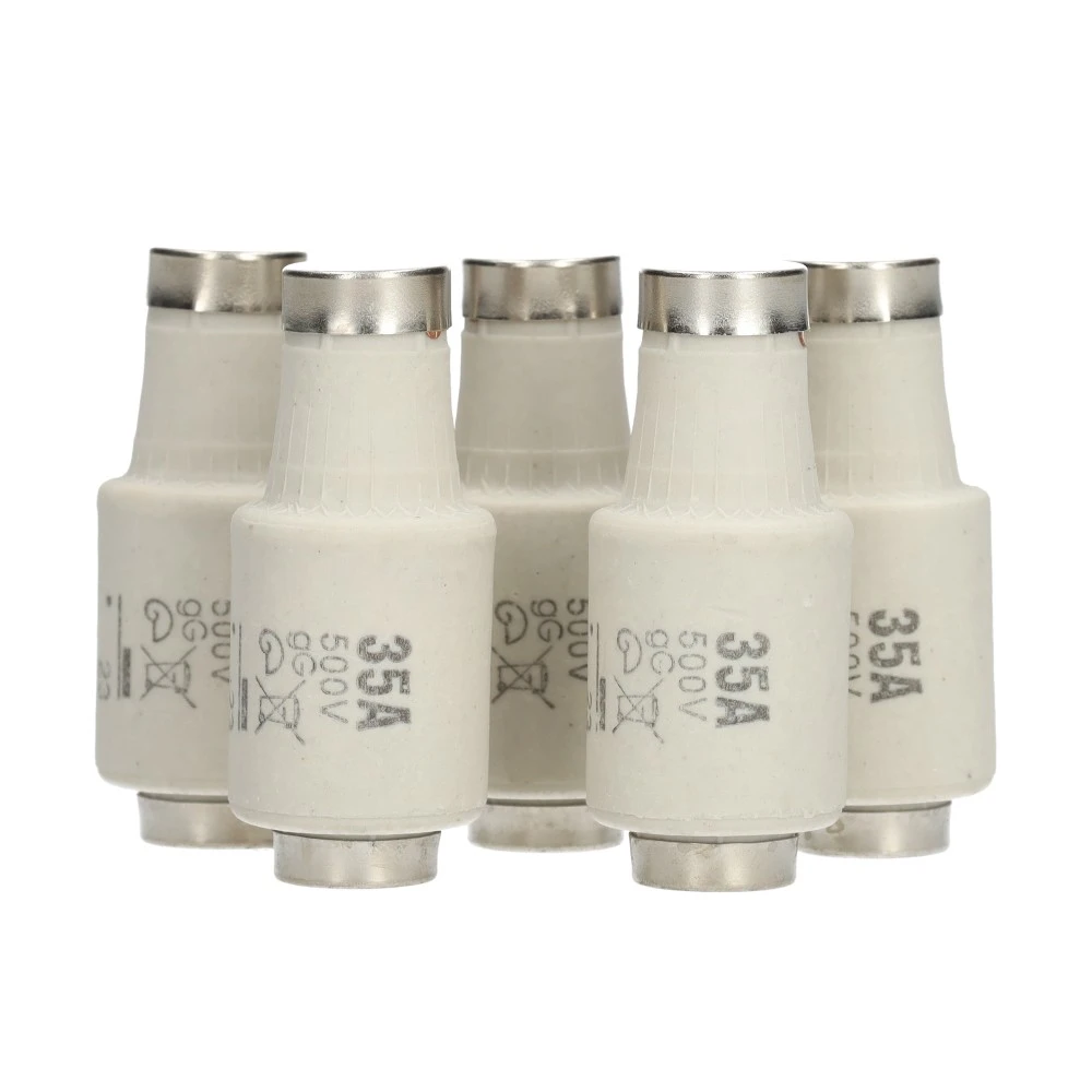 zekering 35A traag DII per 5 stuks