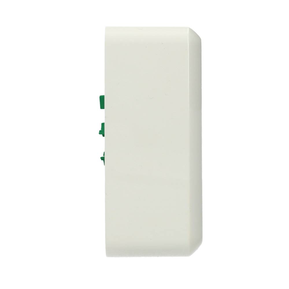 Miniatuur van Schneider Electric Contura opbouw 2-voudig wandcontactdoos met randaarde 16A 250V - arctic wit (395404)
