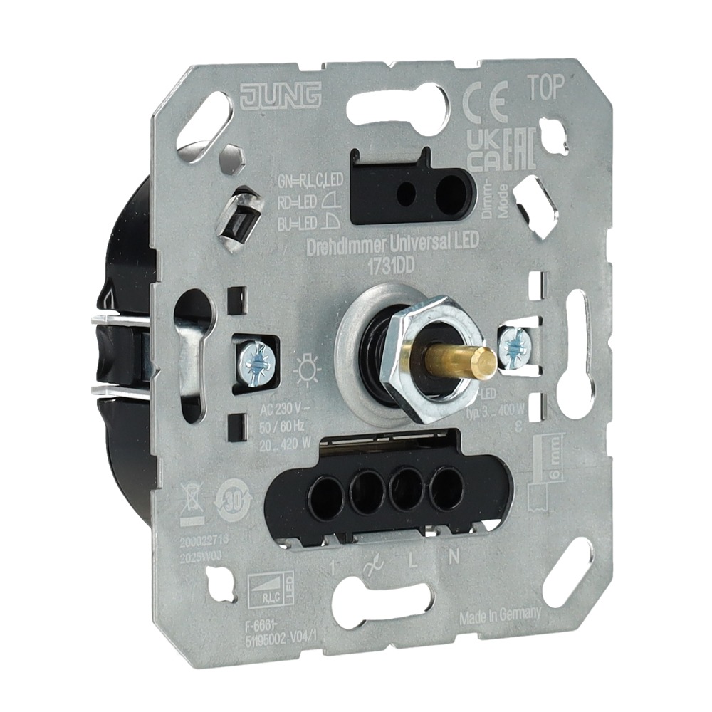Miniatuur van JUNG LB management draaidimmer universeel led (1731 DD)