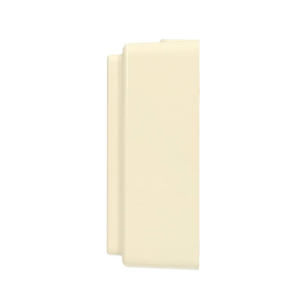 Kopp STANDARD opbouw tweevoudige wandcontactdoos met randaarde 16A 250V - crème wit (102501001)