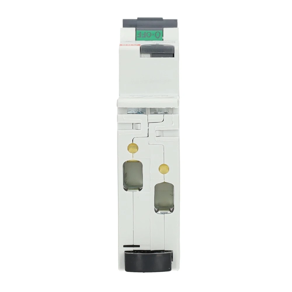 ABB aardlekautomaat 1-polig+nul 10A C-kar 30mA (DSN201E C10 A30)