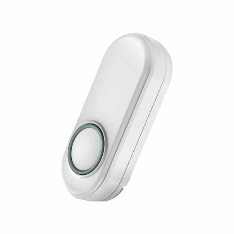 Miniatuur van KLIKAANKLIKUIT draadloze drukknop voor deurbellen - ACDB-8000A wit (70272)