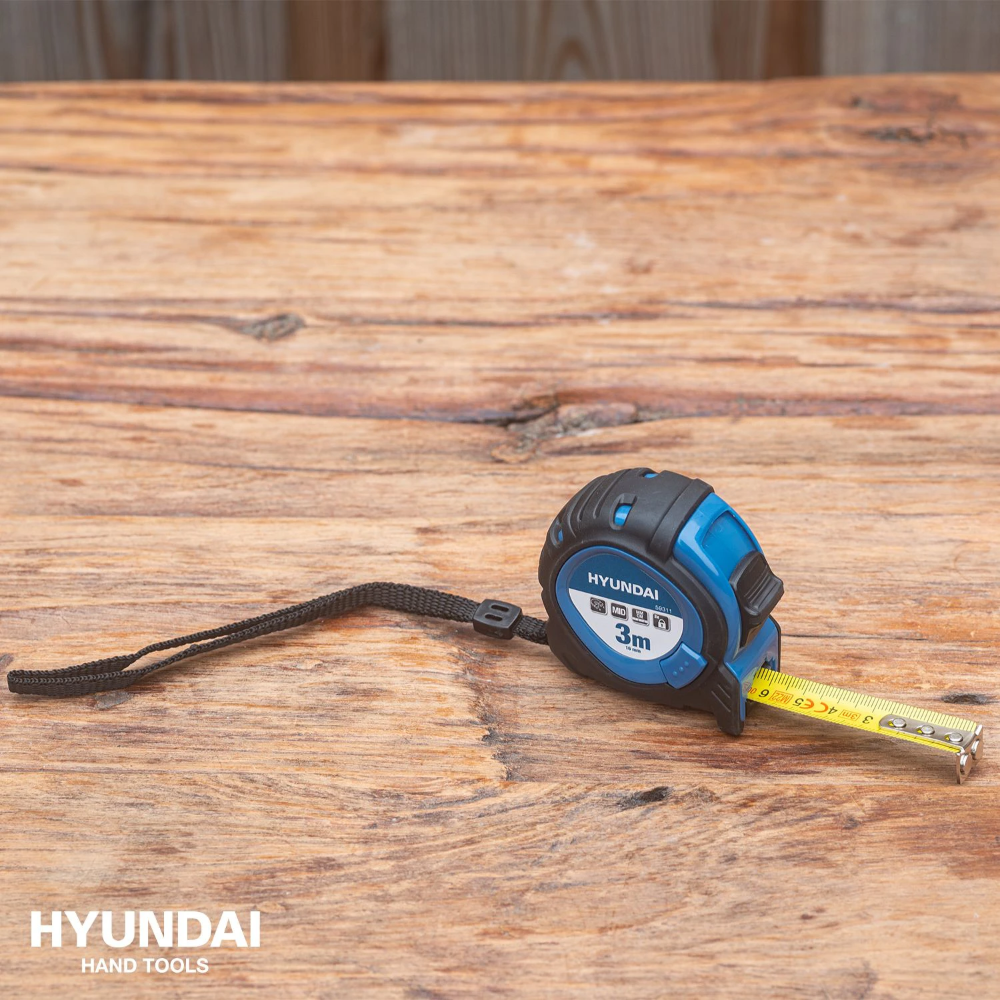 Miniatuur van Hyundai rolmaat 3 meter 16mm nylon gecoat (59311)