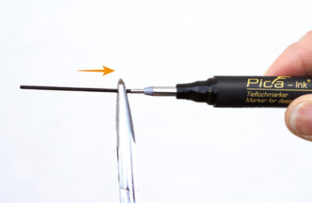 Miniatuur van Pica Ink markeerstift voor diepe gaten blauw (PI15041)