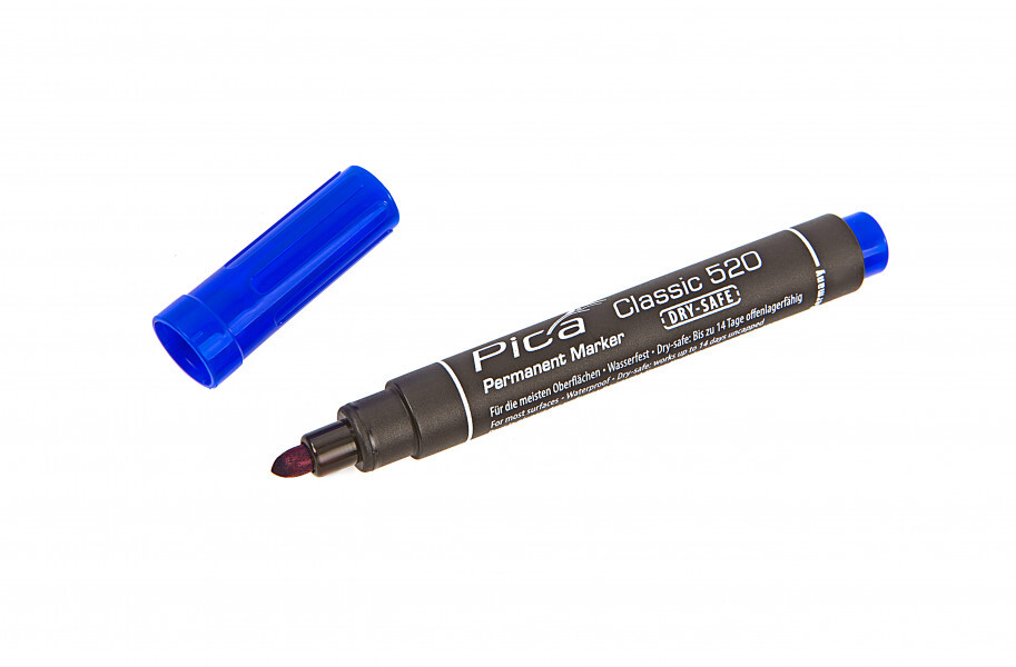 Miniatuur van Pica permanente marker 1-4mm rond zwart - per 10 stuks (PI52046)